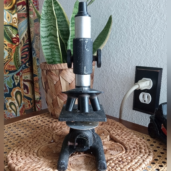 Porter 1950s Childrens Microscope Made in USA - Picture 3 of 10